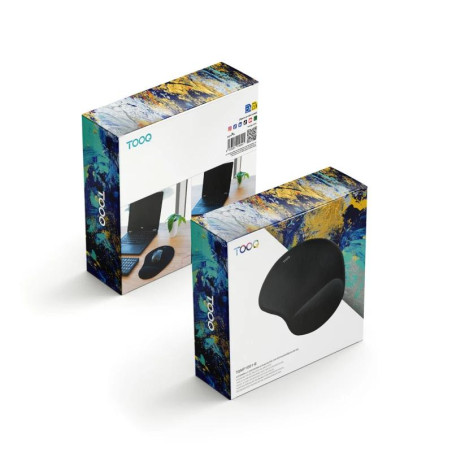 Tooq Alfombrilla Ergonómica Gel con reposamuñecas