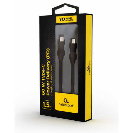 Gembird CC-USB2-CMCM60-1.5M cable USB USB 2.0 1,5 m USB C Negro