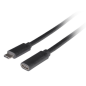 Lanberg CA-USBE-20CC-0015-BK cable USB USB 3.2 Gen 1 (3.1 Gen 1) 1,5 m USB C Negro