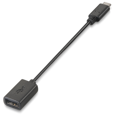 AISENS A107-0059 cable USB USB 2.0 0,15 m USB C USB A Negro