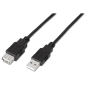 AISENS A101-0015 cable USB USB 2.0 1 m USB A Negro