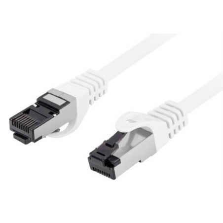 Lanberg PCF8-10CU-0100-W cable de red Blanco 1 m Cat8.1 S/FTP (S-STP)