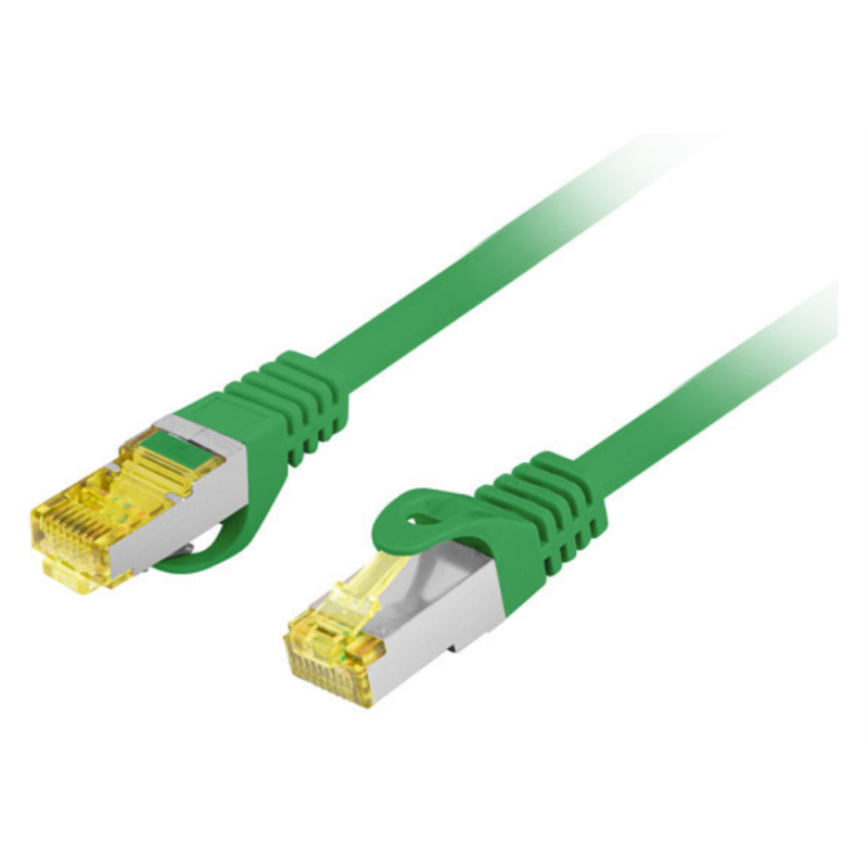 Lanberg PCF6A-10CU-0050-G cable de red Verde 0,5 m Cat6a S/FTP (S-STP)