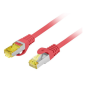 Lanberg PCF6A-10CU-0150-R cable de red Rojo 1,5 m Cat6a S/FTP (S-STP)