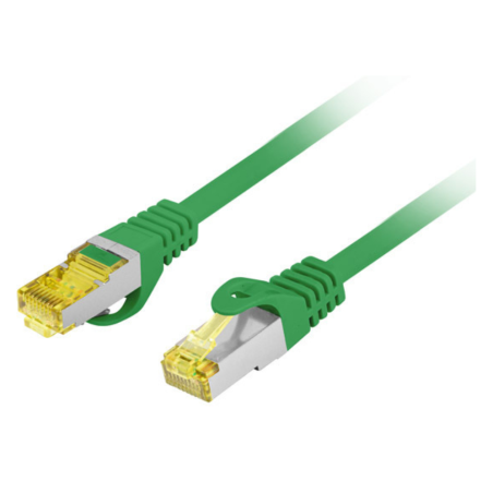 Lanberg PCF6A-10CU-0100-G cable de red Verde 1 m Cat6a S/FTP (S-STP)