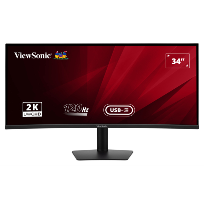 Viewsonic VA VA3420C pantalla para PC 86,4 cm (34) 3440 x 1440 Pixeles UltraWide Quad HD LED Negro