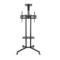 Soporte de suelo tooq para pantalla tv 37 pulgadas - 70 pulgadas negro