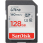 Tarjeta de memoria secure digital sdxc sandisk ultra - 128gb - clase 1