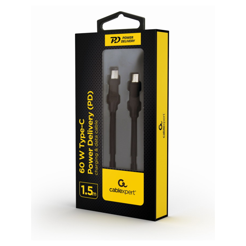 Gembird CC-USB2-CMCM60-1.5M cable USB USB 2.0 1,5 m USB C Negro