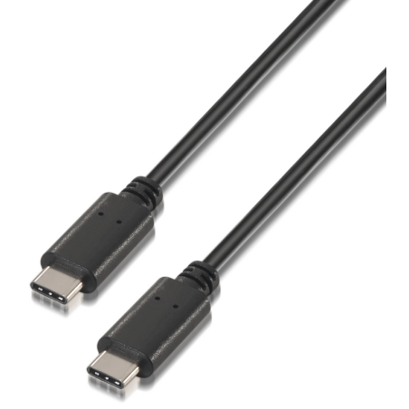 AISENS A107-0057 cable USB USB 2.0 2 m USB C Negro