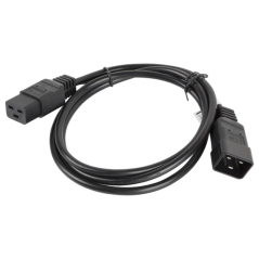 Lanberg CA-C19E-10CC-0018-BK cable de transmisión Negro 1,8 m C19 acop