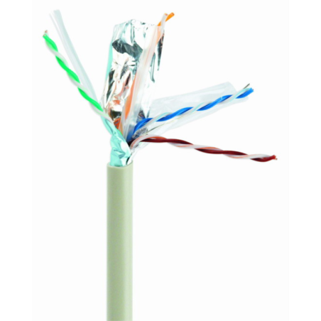 Gembird 305m Cat6 FTP cable de red Gris F/UTP (FTP)