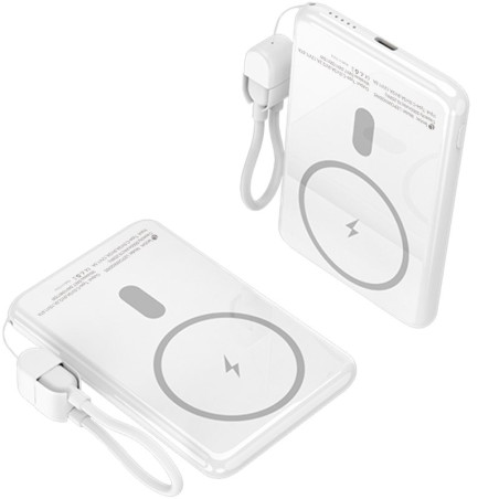 POWER BANK 5000mAh 20W BLANCO LEOTEC