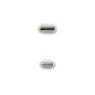Nanocable Cable Lightning a USB-C 0,5 metros