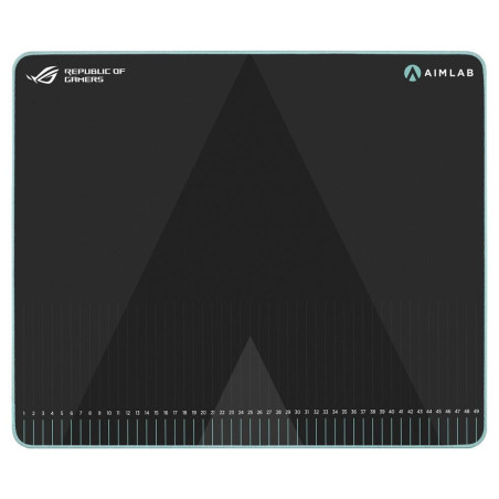 Alfombrilla gaming asus rog hone ace aim lab edition negra