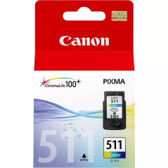 Cartucho tinta canon cl 511 tricolor 9ml mp240 - 250 - 260 - 270 mp 48