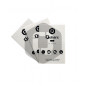 Laminas de proteccion frontales qcharx hidrogel hd qx1 50 unidades