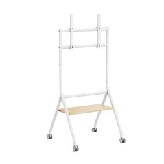 Soporte suelo con ruedas ewent vesa hasta 86 pulgadas 600x400mm max 80