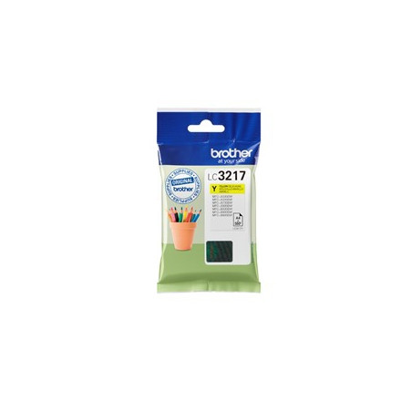 Cartucho tinta brother lc3217y amarillo 550 paginas mfcj5330dw - mfcj5