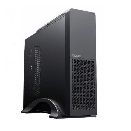 Caja ordenador coolbox microatx slim t313 usb - c fuente sfx 300w bron