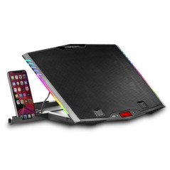 Base de refrigeracion mars gaming mnbc5 para portatil hasta 17.3 pulga