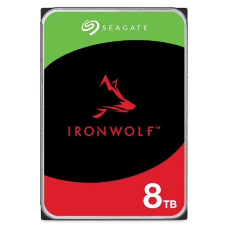 Disco duro interno hdd seagate ironwolf nas st8000vn002 8tb 3.5 pulgad