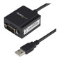 Cable usb tipo a a db9 startech 1.8m - macho - macho - negro