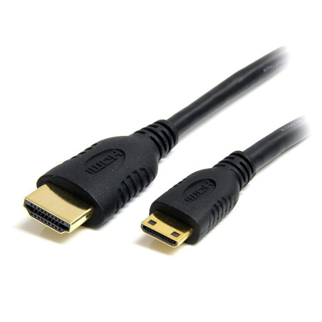 Cable mini hdmi a hdmi startech 1m - macho - macho - negro