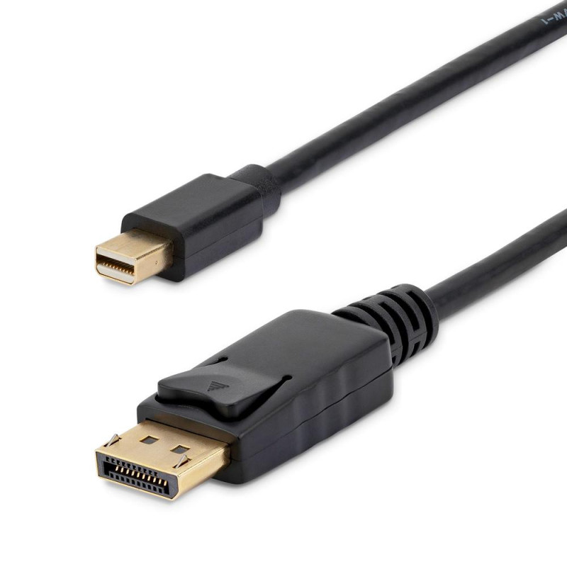 Cable mini dp a displayport startech 2m - macho - macho - negro