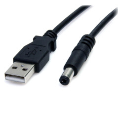 Cable cable usb tipo a a m 5.5mm startech 0.91m - macho - macho - negr