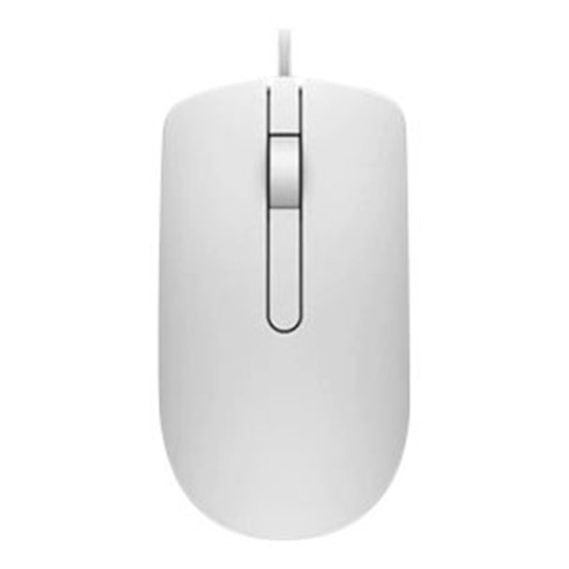Mouse raton dell ms116 optico 2 botones 1000ppp usb blanco