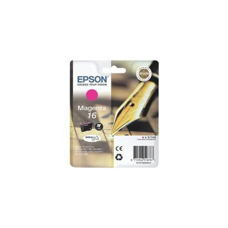Cartucho tinta epson t162340 magenta wf - 2010 - 2510 - 2520 - 2530 - 