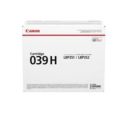 Toner canon 039h negro 25.000 copias lbp351dn - lbp352dn