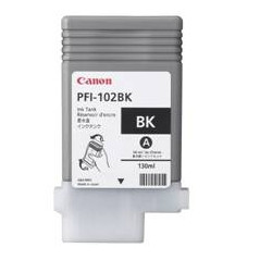 Cartucho canon pfi - 102 negro ipf500 - ipf510 - lp17 - ipf600 - ipf61