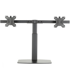 Soporte de mesa ewent ew1538 con resorte de gas para 2 monitores de ha