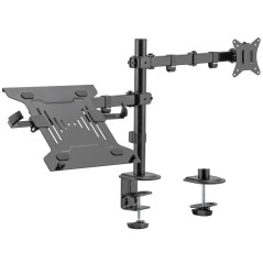 Soporte de escritorio ewent ew1519 para monitor hasta 34 pulgadas y po