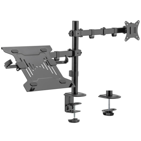 Soporte de escritorio ewent ew1519 para monitor hasta 34 pulgadas y po