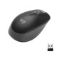 Mouse raton logitech m190 full size optico wireless inalambrico gris marengo