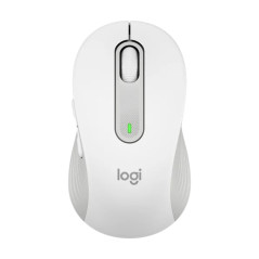Mouse raton logitech m650 mediano optico wireless inalambrico blanco c