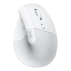 Mouse raton vertical logitech lift para mac 6 botones 4000 dpi wireles