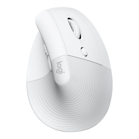 Mouse raton vertical logitech lift para mac 6 botones 4000 dpi wireles