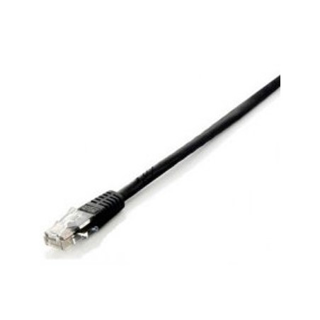 Cable red equip latiguillo rj45 u - utp cat6 1m negro