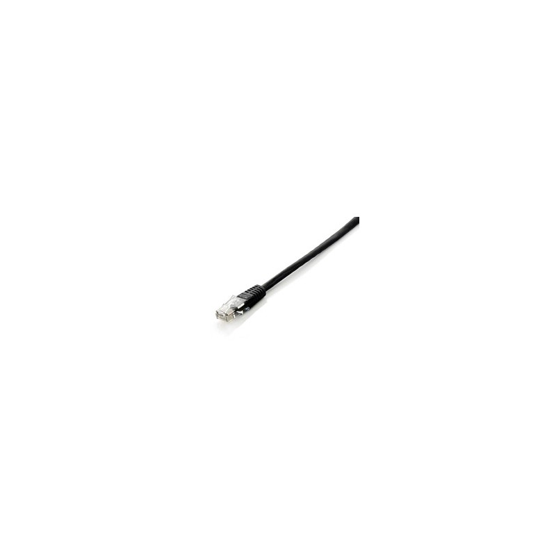 Cable red equip latiguillo rj45 u - utp cat6 15m negro