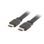 Cable hdmi lanberg macho - macho v2.0 4k plano 5m negro