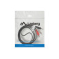 Cable estereo lanberg mini jack 3.5mm - 2x rca macho 1.5m