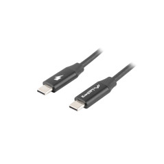 Cable usb lanberg 2.0 macho - usb tipo c macho quick charge 4.0 1.8m n