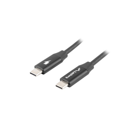 Cable usb lanberg 2.0 macho - usb tipo c macho quick charge 4.0 1.8m n