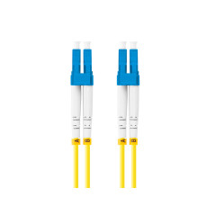 Latiguillo fibra optica lc - upc lanberg 2m mono duplex g657a1 lszh am