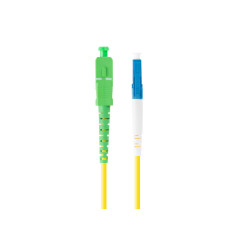 Latiguillo fibra optica lc - upc a sc - apc lanberg 2m mono simplex g6