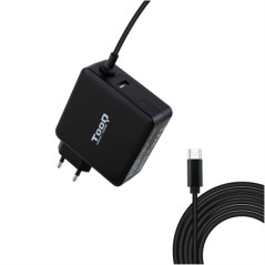 Cargador portatil tooq tqlc - usbc90pd 90w usb - c negro